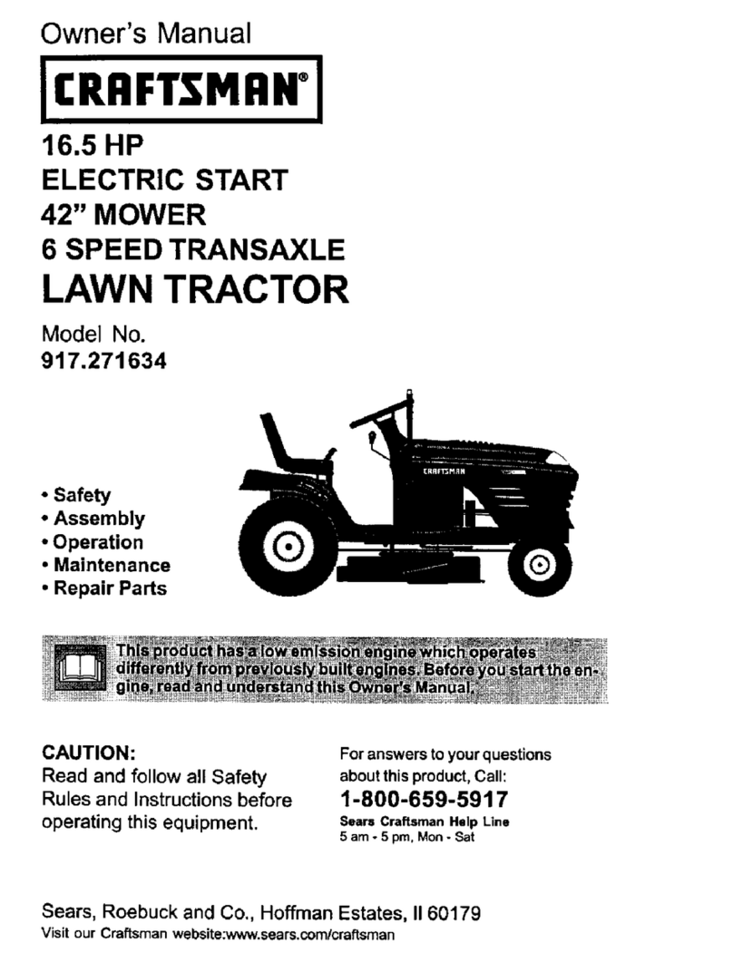 Craftsman 917.271634 User manual