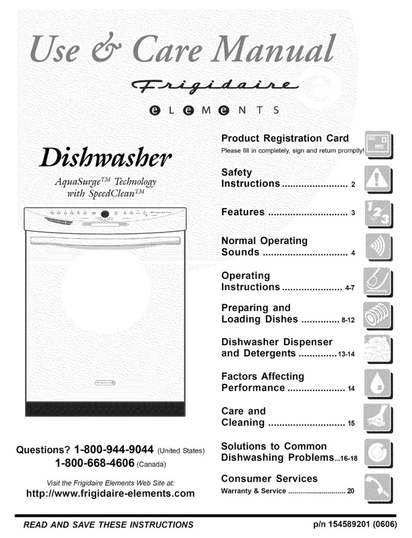 Frigidaire LEDB400FEE User manual