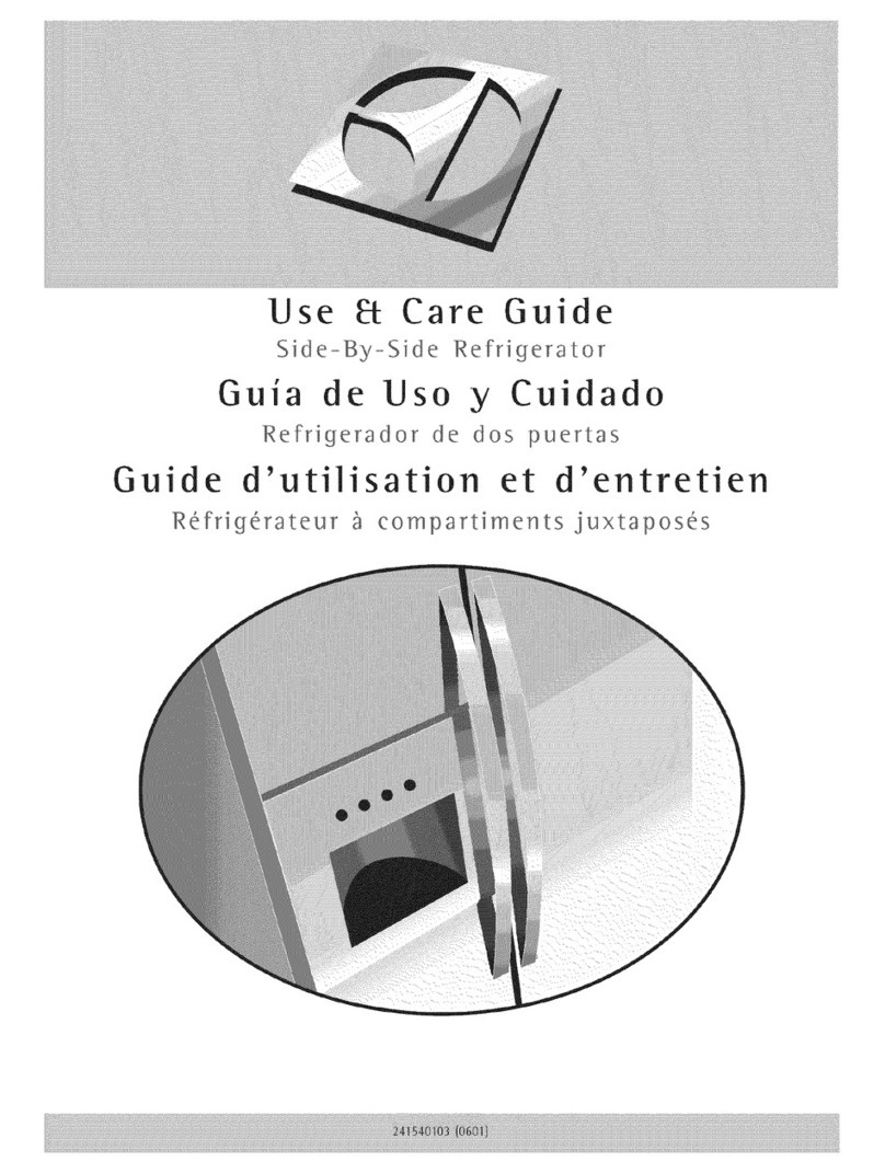Frigidaire E23CS75DSSH User manual Frigidaire E23CS75DSSH User manual