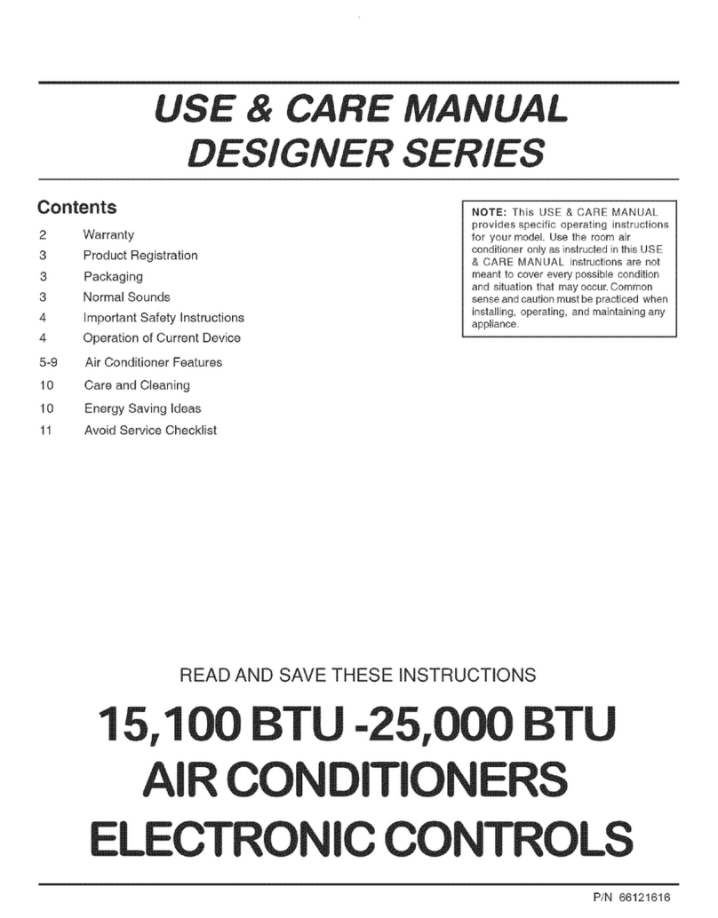 Frigidaire FAS257R2A2 User manual