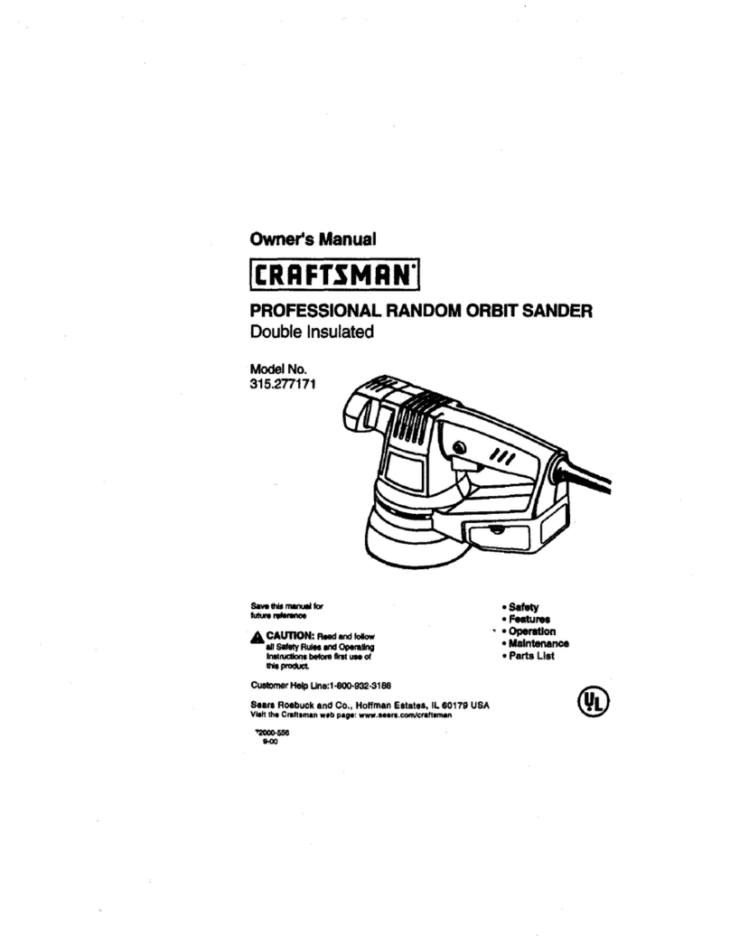 Craftsman 315.277171 owner's manual