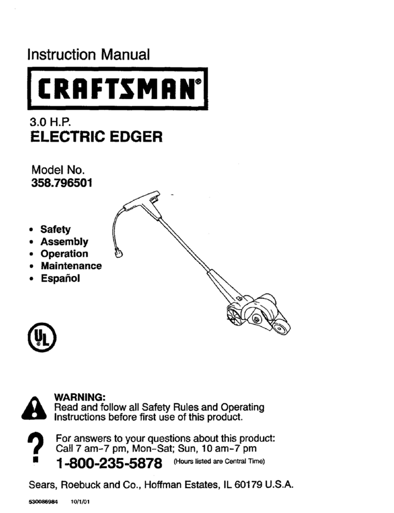Craftsman 358.796501 User manual