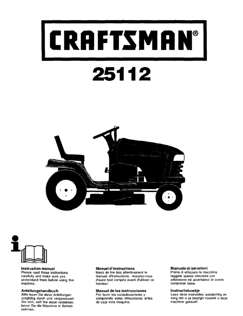 Craftsman 25112 User manual