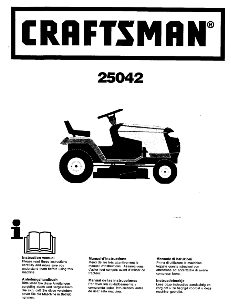 Craftsman 25O42 User manual
