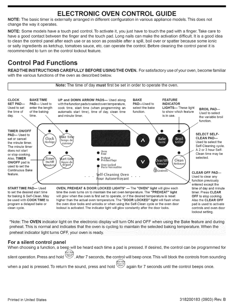 Frigidaire CFEF257CS5 User guide
