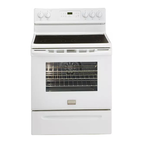 Frigidaire DGEF3031KWB Owner's manual