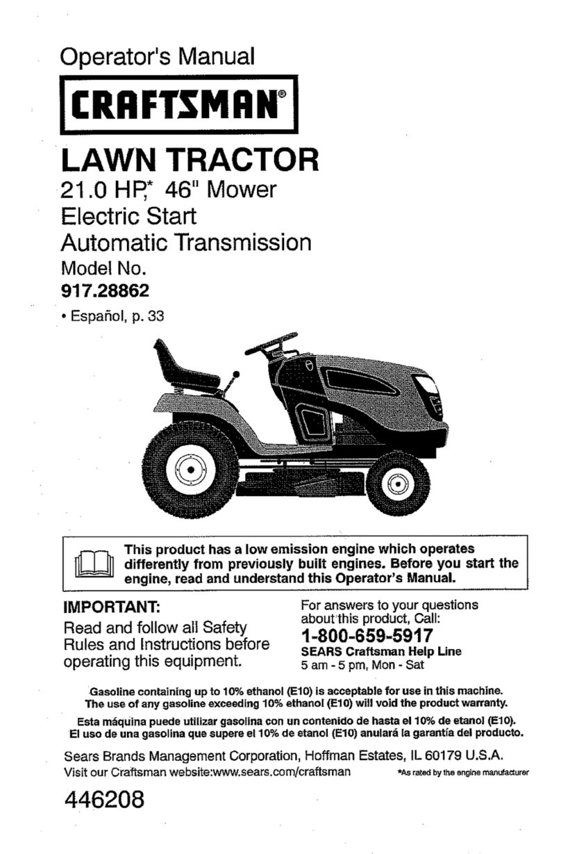 Craftsman 917.28862 Operator's manual