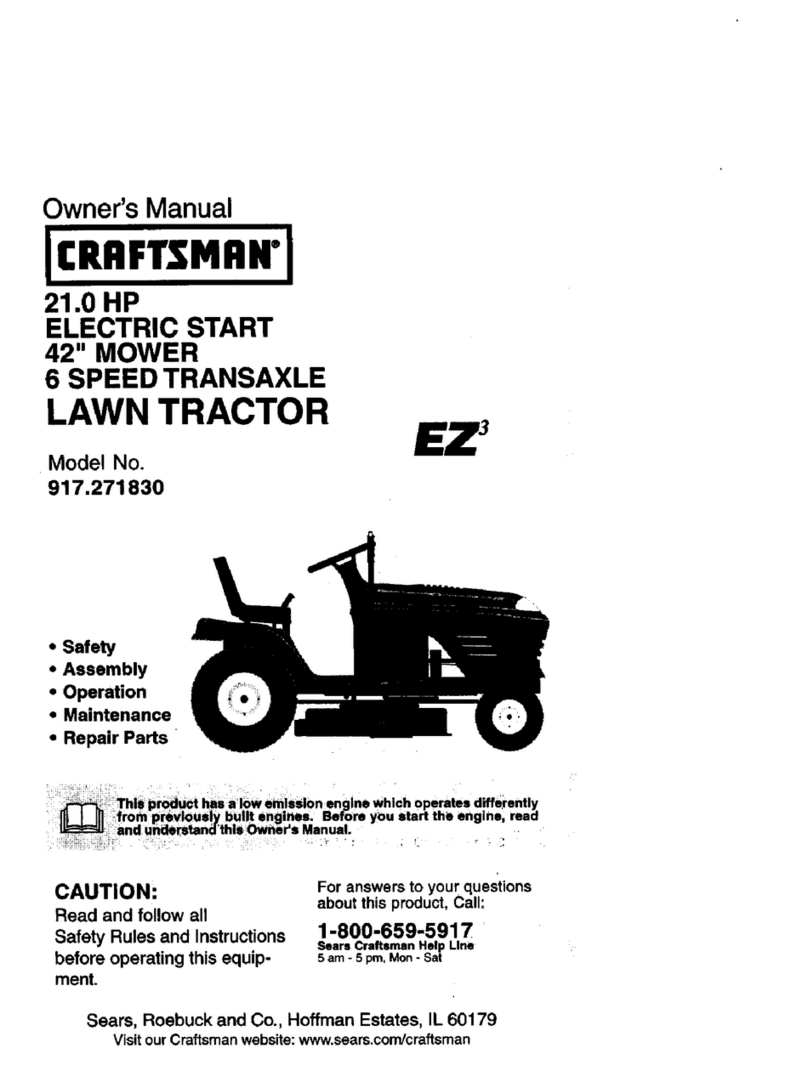 Craftsman EZ3 917.271830 User manual