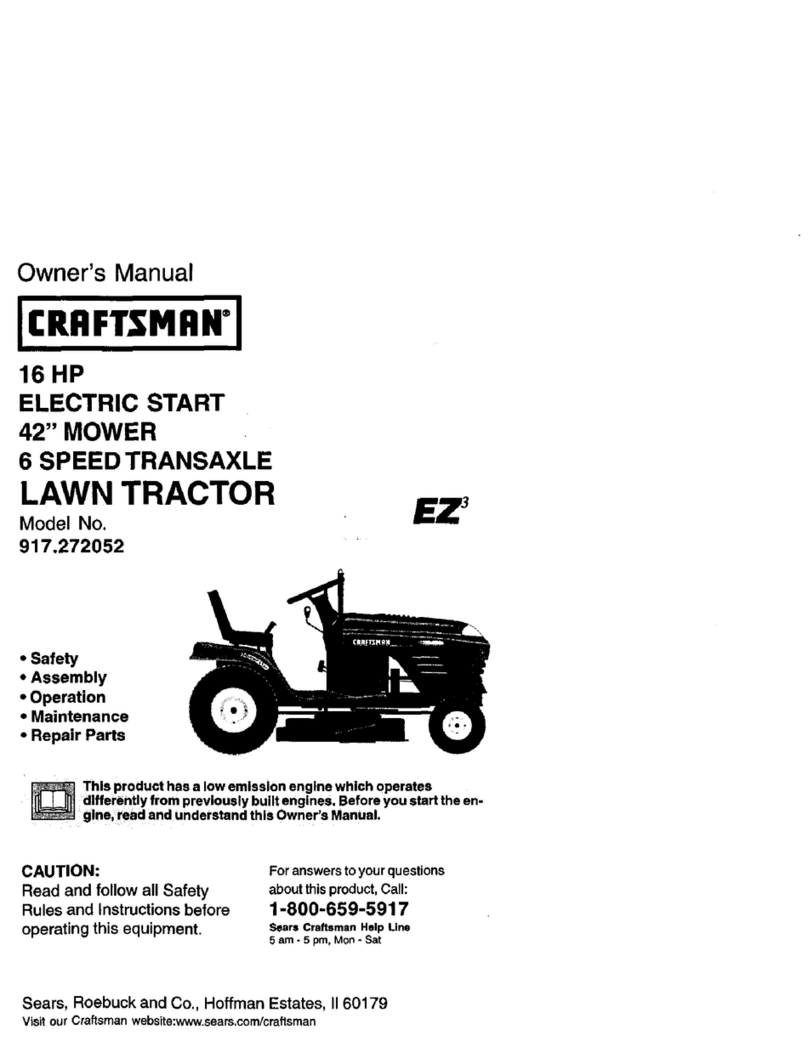 Craftsman EZ3 917.272052 owner's manual