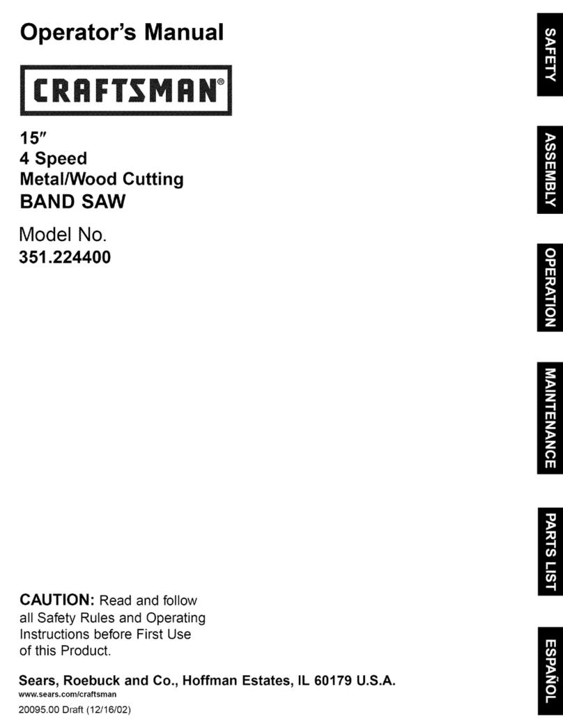 Craftsman 351.224400 User manual