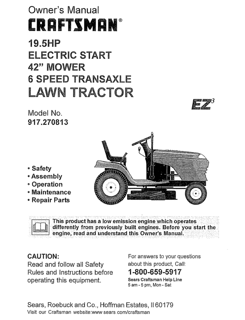 Craftsman EZ3 917.270813 owner's manual