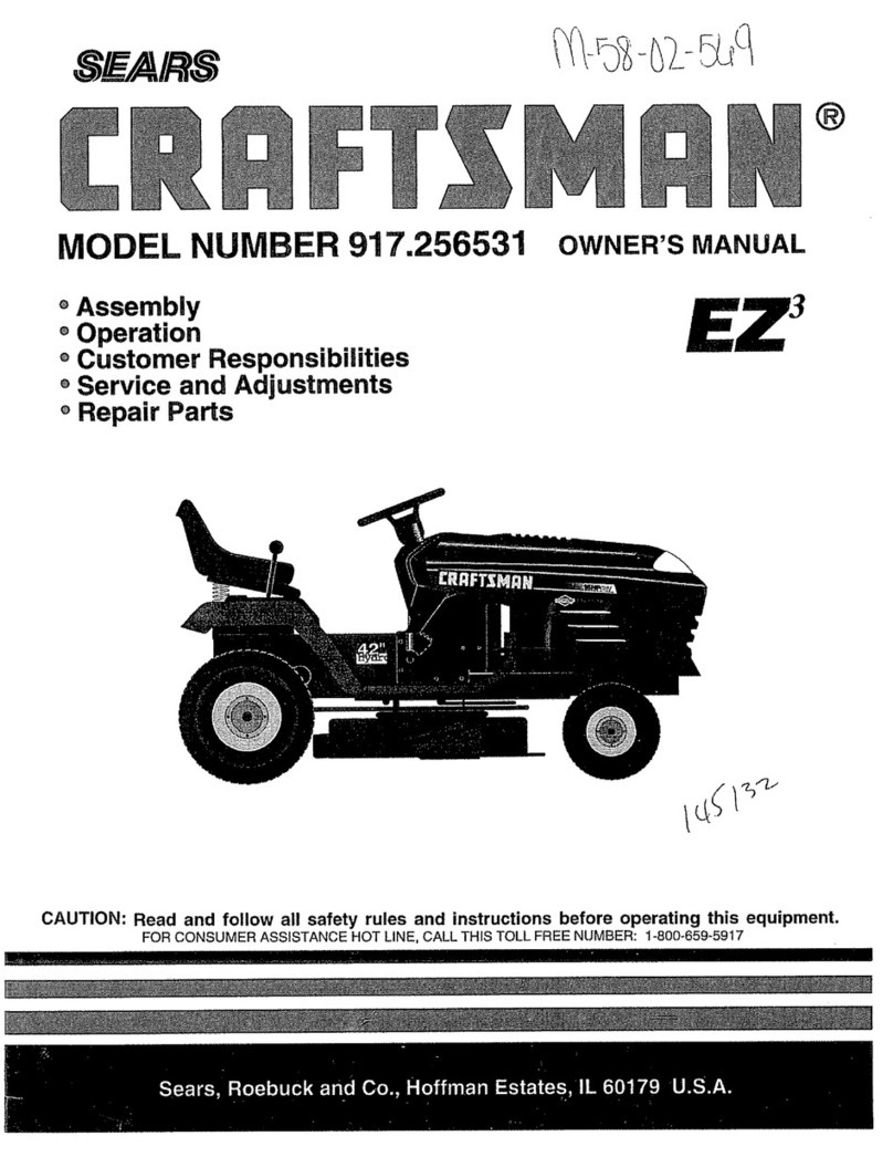 Craftsman EZ3 917.256531 User manual
