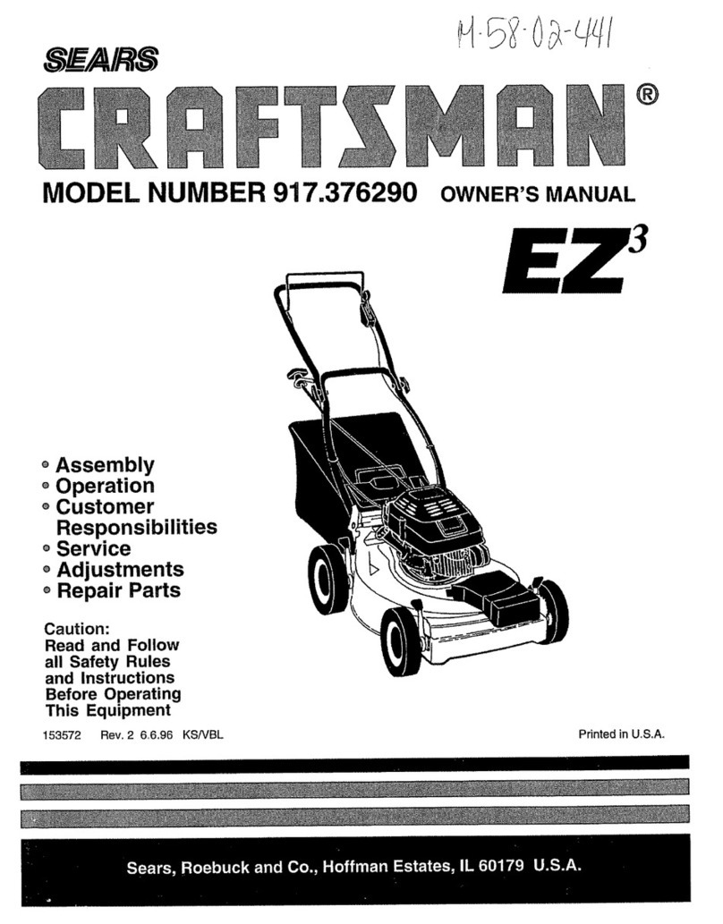 Craftsman EZ3 917.376290 User manual