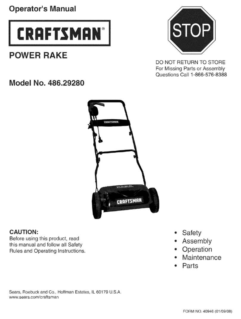 Craftsman 486.29280 User manual