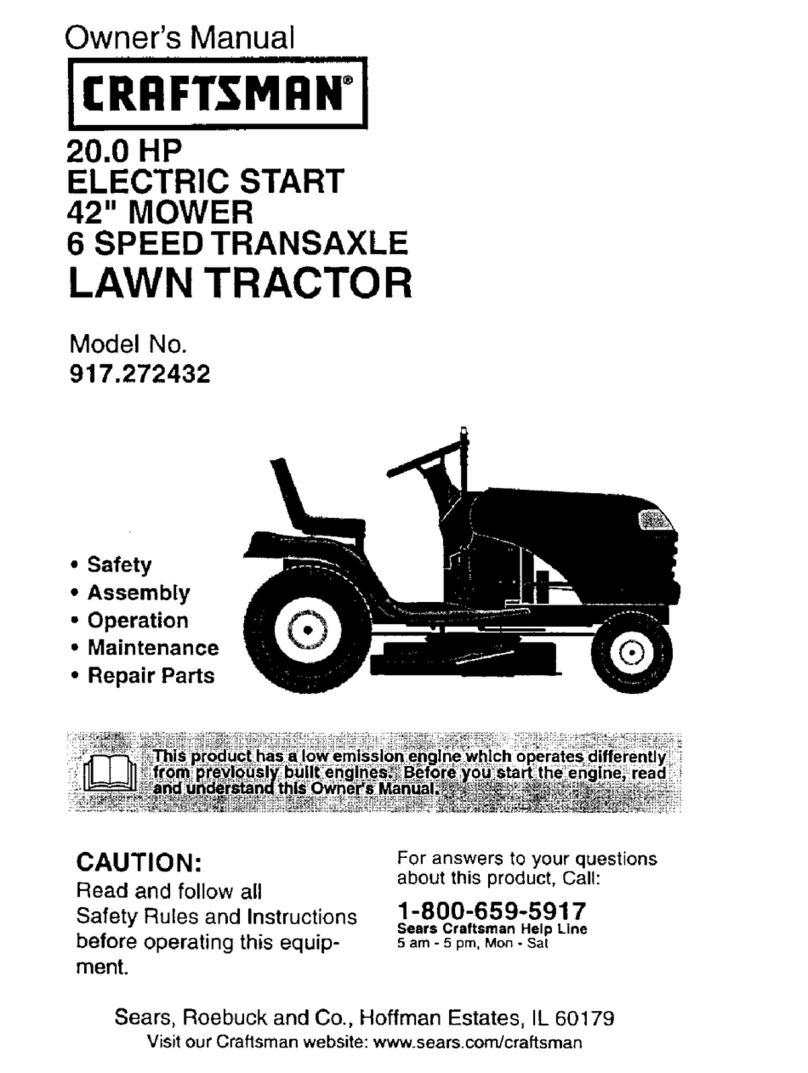 Craftsman 917.272432 owner's manual