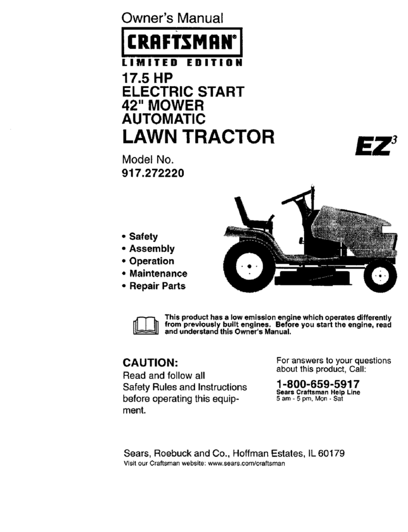 Craftsman EZ3 917.272220 User manual