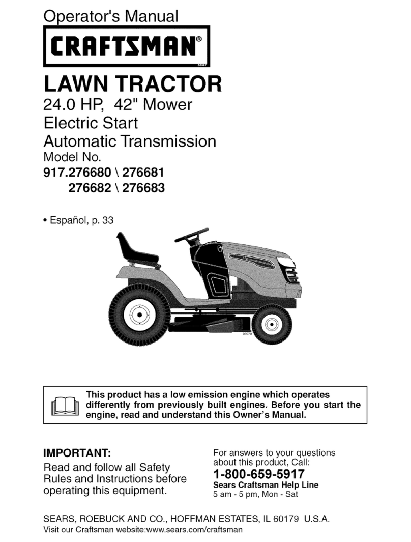 Craftsman 917.276681 Operator's manual
