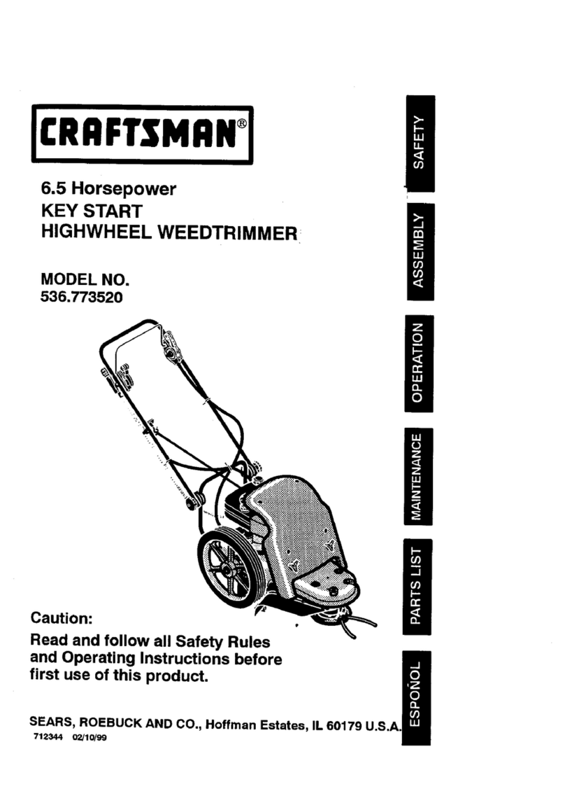 Craftsman 536.773520 User manual