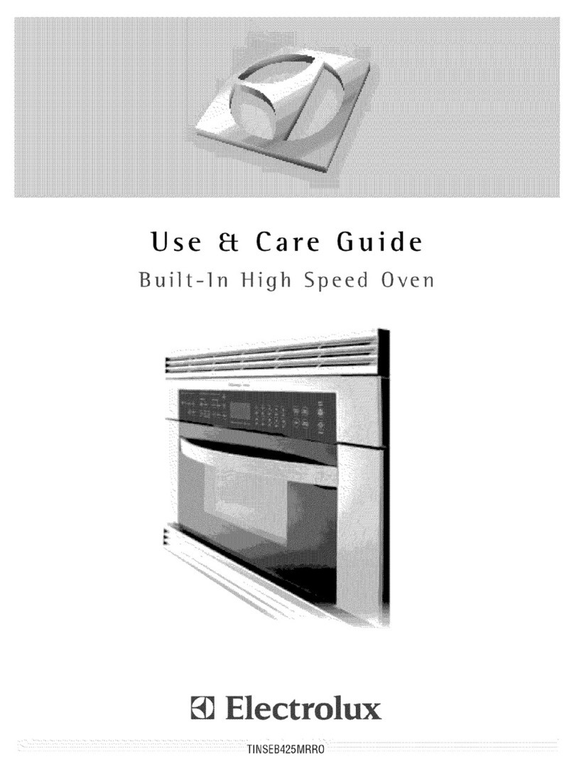 Electrolux TINSEB425MRR0 Use & care guide