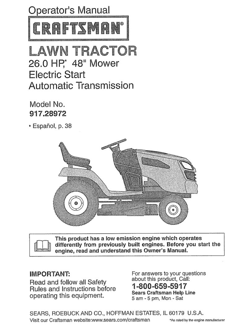 Craftsman 917.28972 Operator's manual