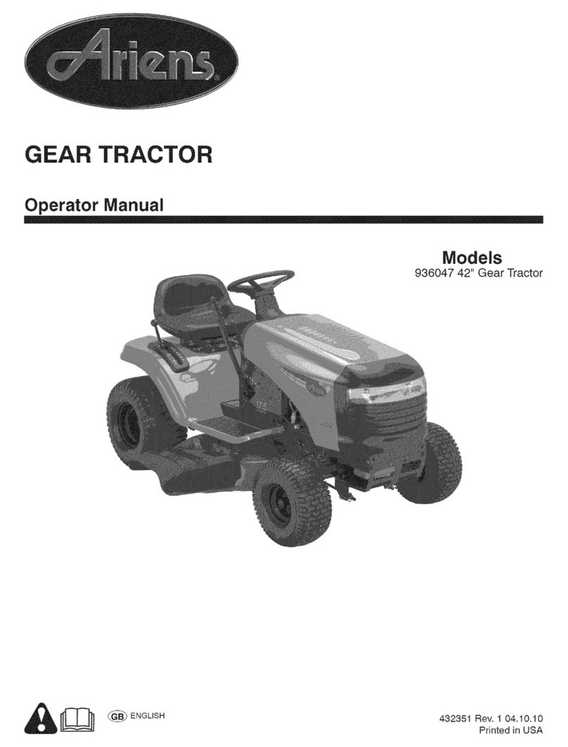 Ariens 936047 User manual