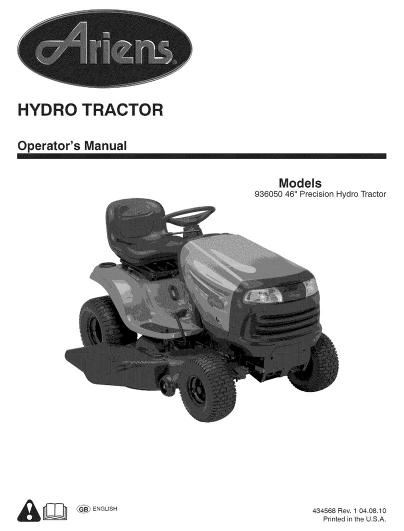 Ariens 936050 User manual