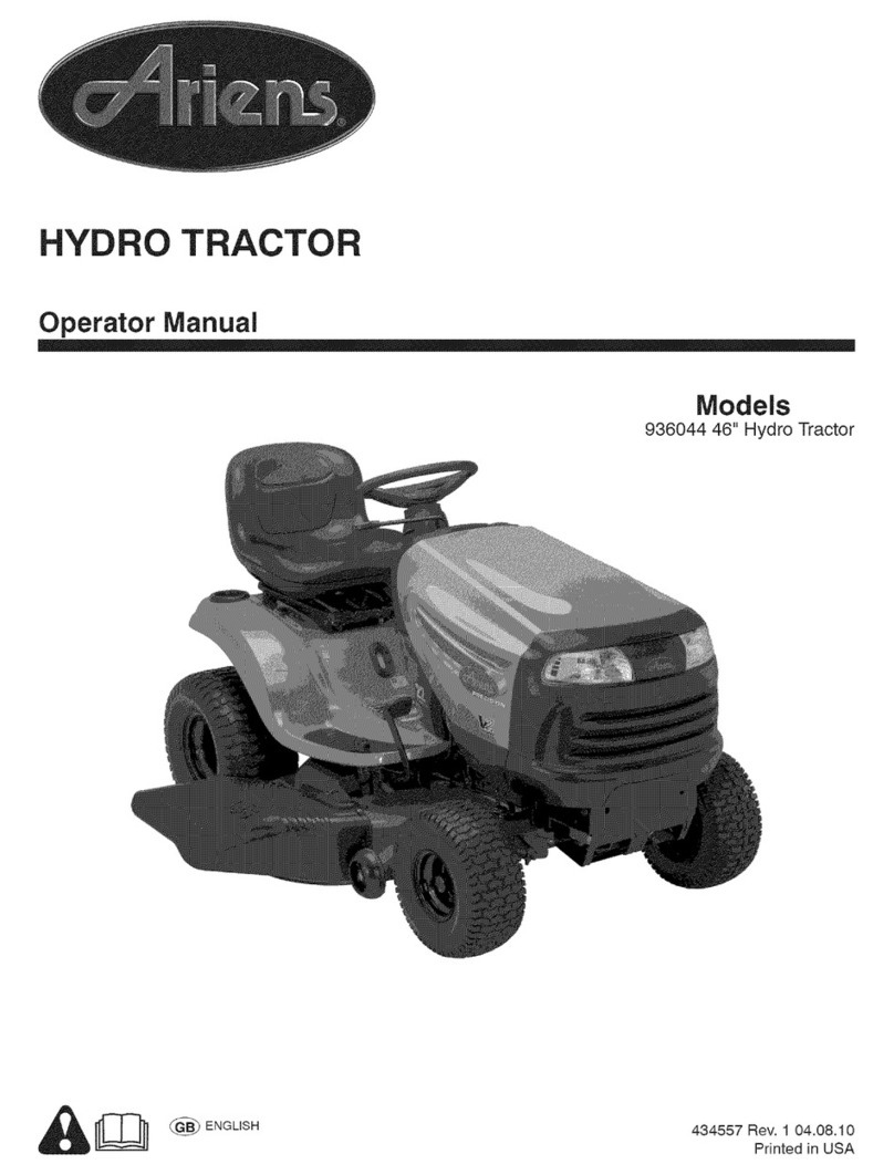 Ariens 936044 User manual Ariens 936044 User manual