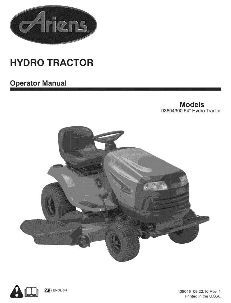 Ariens 93604300 Operator's manual