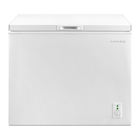 Amana Upright and Chest Freezer Use & care guide