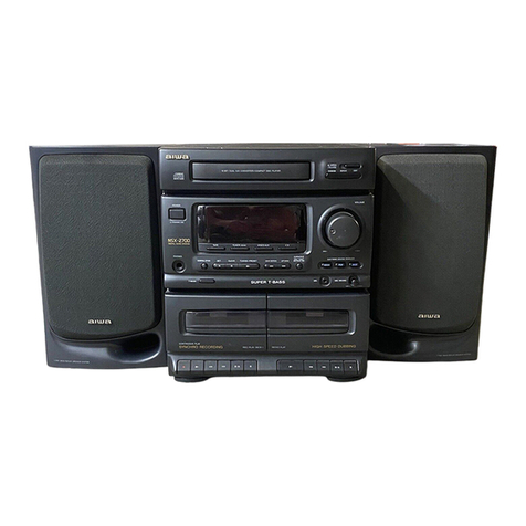 Aiwa NSX-2700 operating instructions
