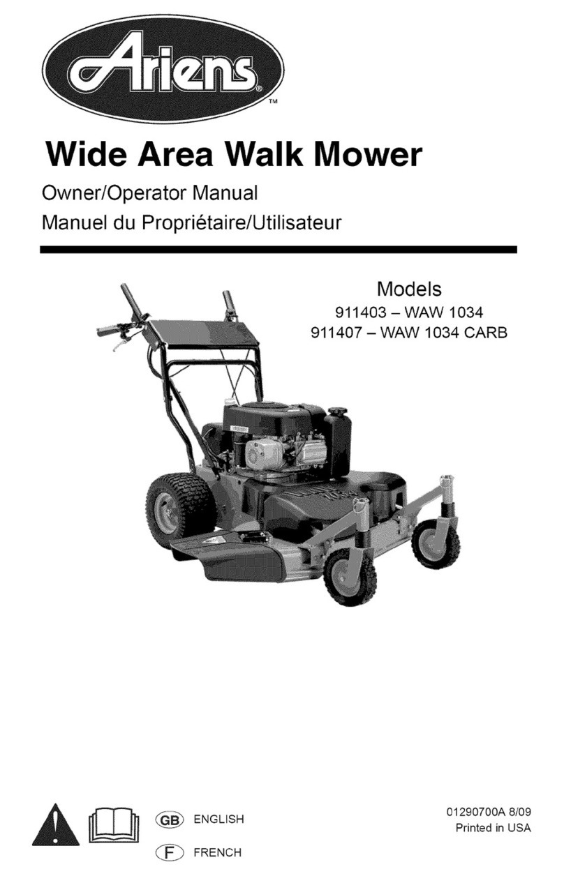 Ariens 911403-WAW 1034 User manual Ariens 911403-WAW 1034 User manual