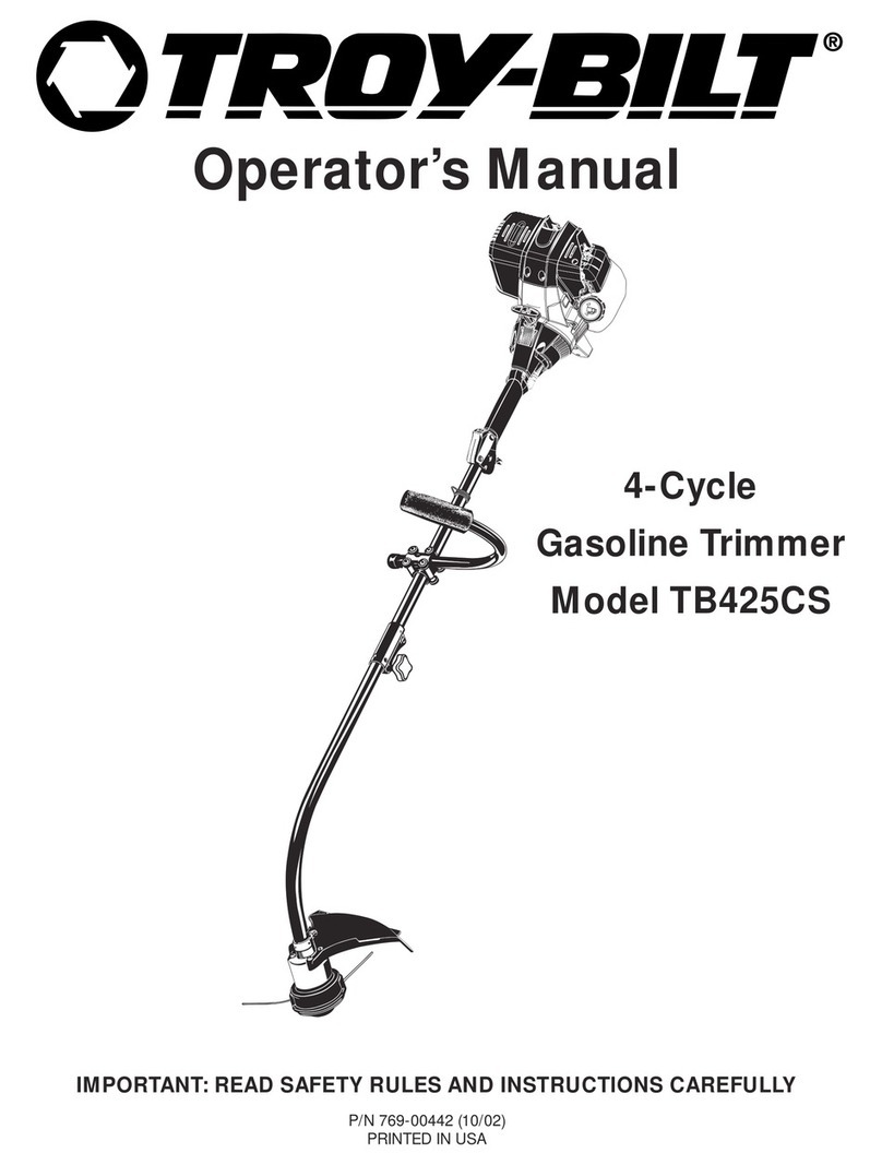 Troy-Bilt TB425CS User manual