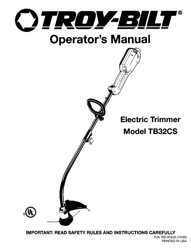 Troy-Bilt TB32CS User manual