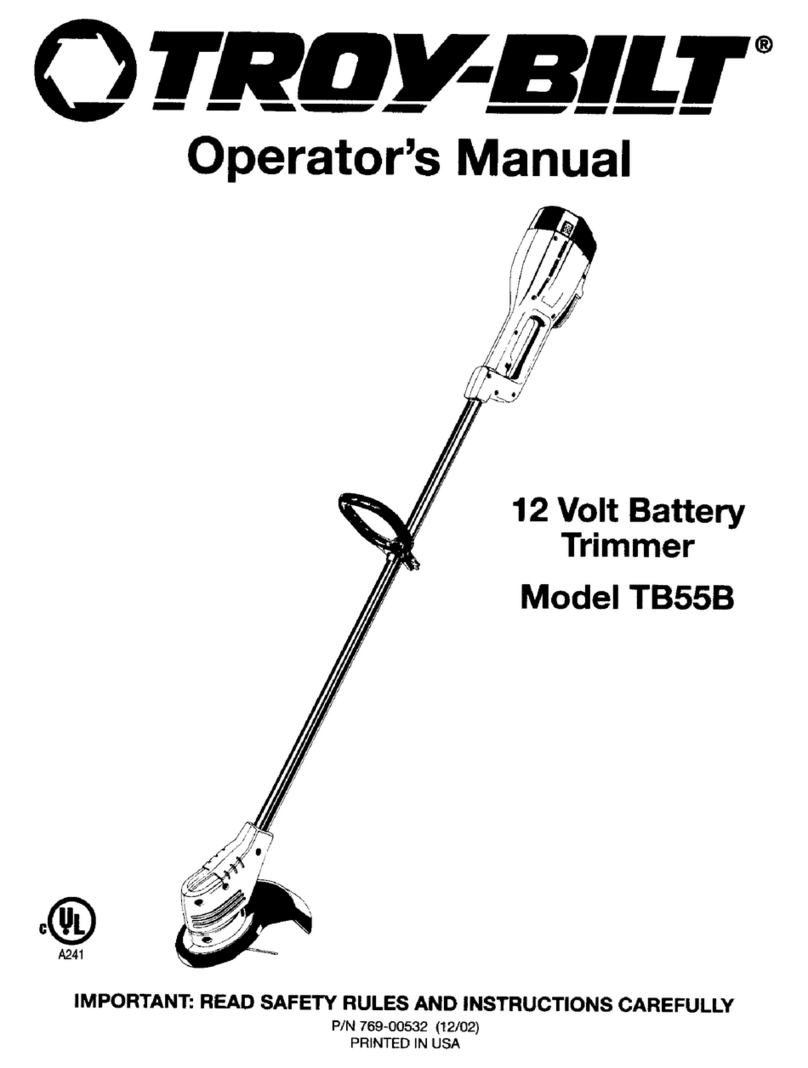 Troy-Bilt TB55B Operator's manual