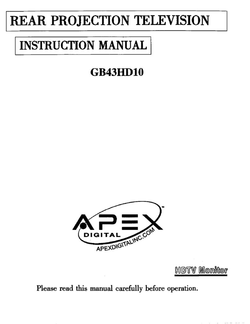 Apex Digital GB43HD10 instruction manual