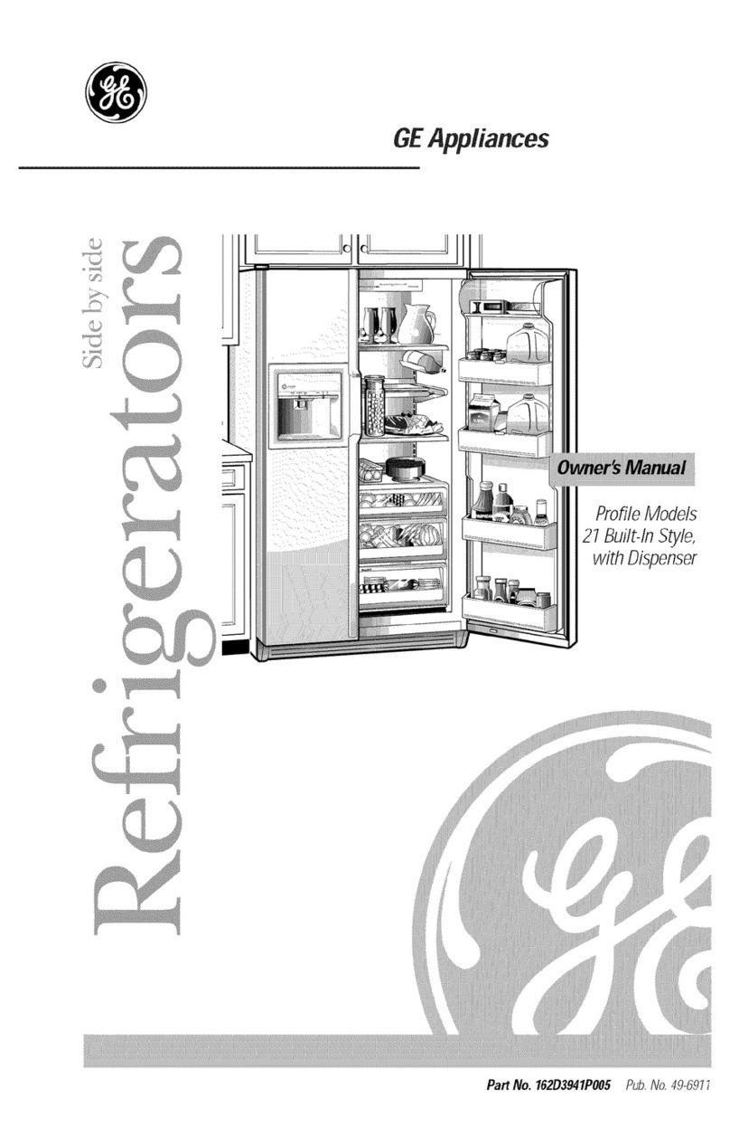 GE TPX21PRXDBB User manual