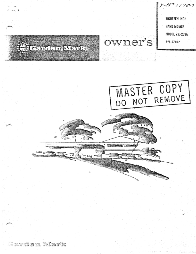 Wards Garden Mark ZYJ-209A owner's guide