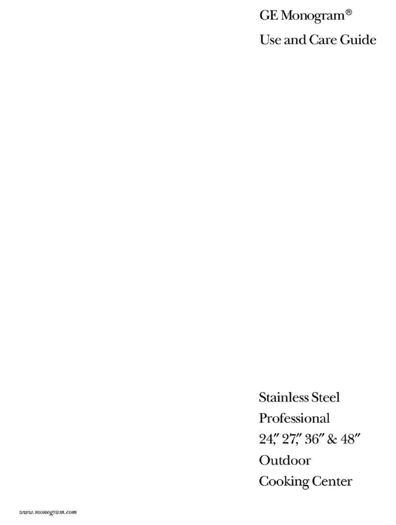 GE ZGG27N21CSS User manual