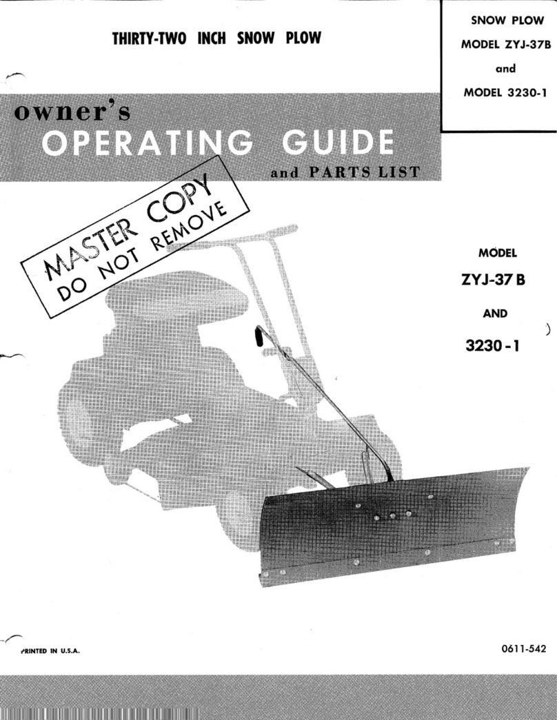 Yard-Man ZYJ-37B Operation manual