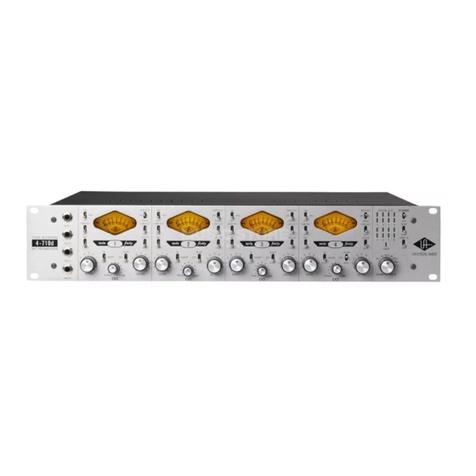 Universal Audio 4-710d User manual