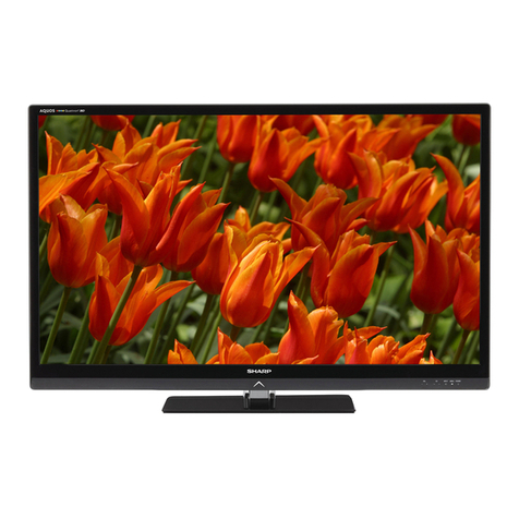 Sharp AQUOS LC-40LE835U User manual