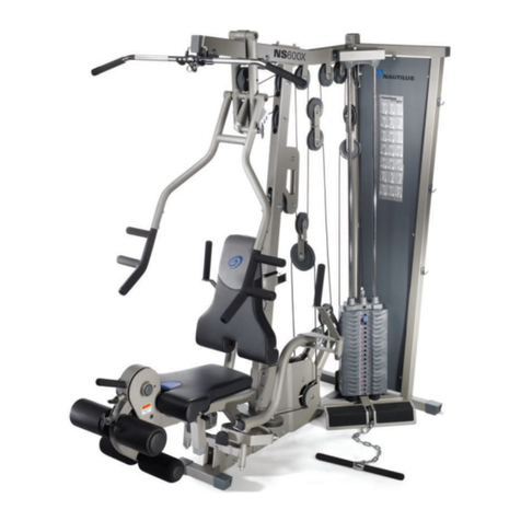 Nautilus BE STRONG. NS 600X User manual Nautilus BE STRONG. NS 600X User manual