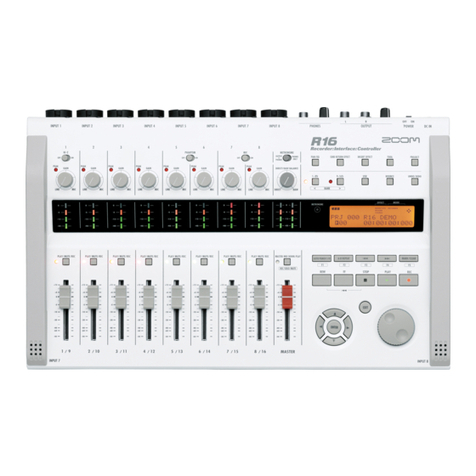 Zoom R16 User manual