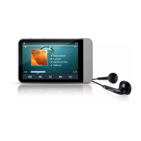Philips GoGear SA060304 User manual