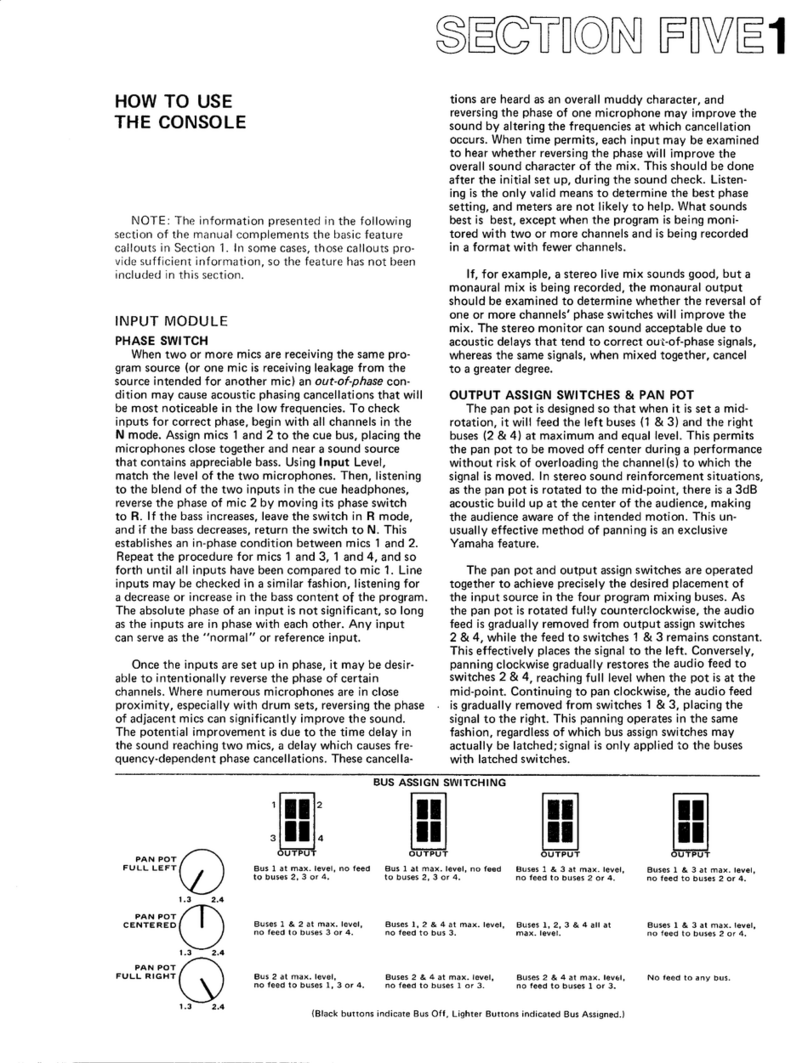 Yamaha PM-1000 Operating instructions