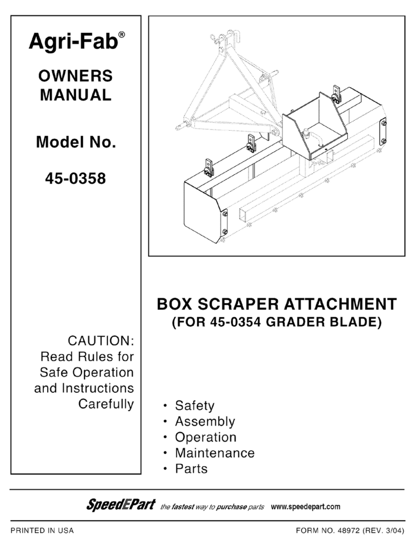 Agri-Fab 45-0358 owner's manual
