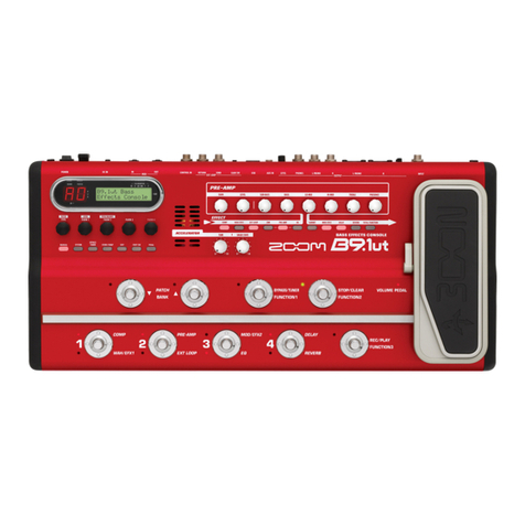 Zoom B9.1ut Operation manual