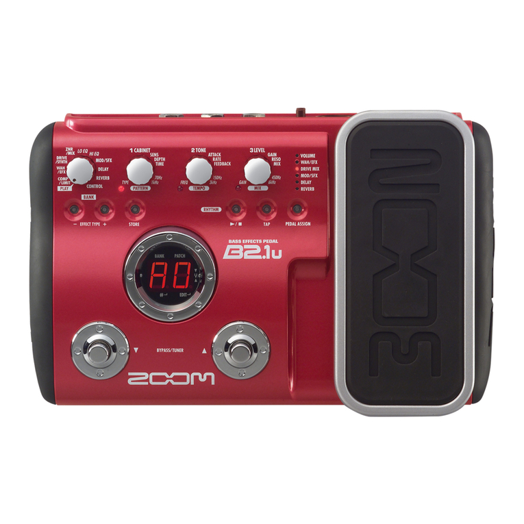 Zoom B2.1u User manual