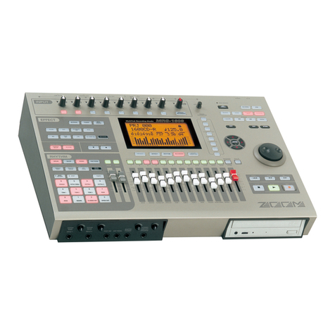 Zoom MRS-1608 Operation manual