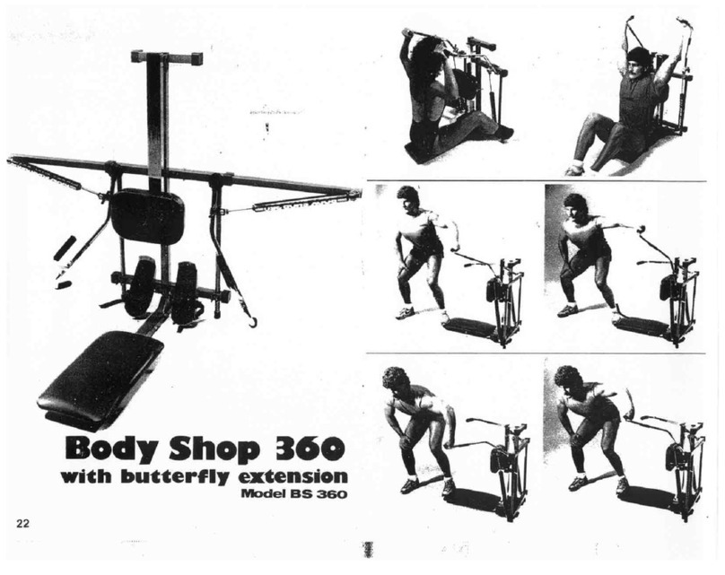 Weider BS360 User manual